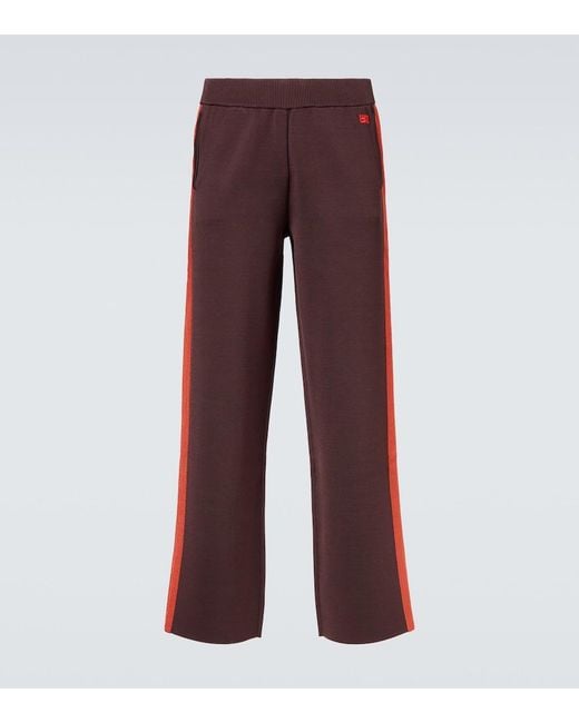 Wales Bonner Red Tide Track Pants for men