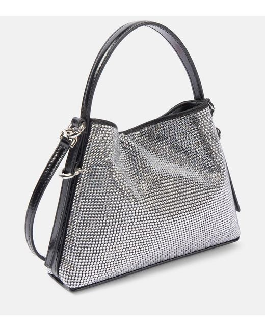 Givenchy Gray Voyou Nano Embellished Shoulder Bag
