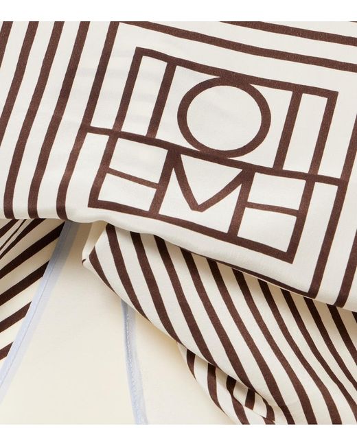 Sciarpa Monogram di Totême in White