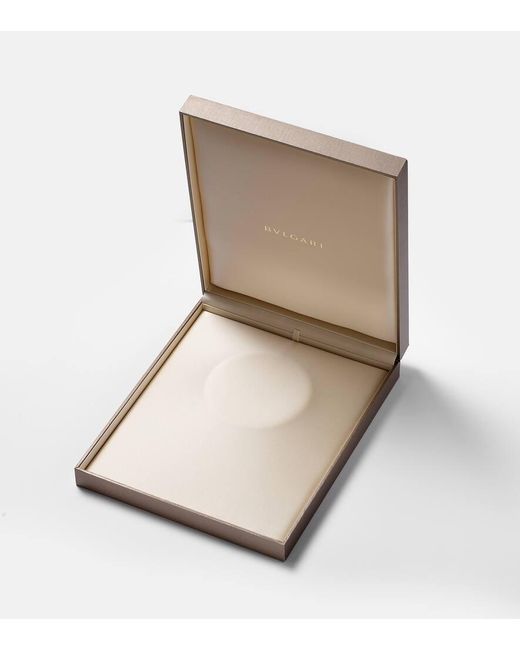 Collar Serpenti Viper De Oro Blanco De 18 Ct Con Diamantes BVLGARI de color White