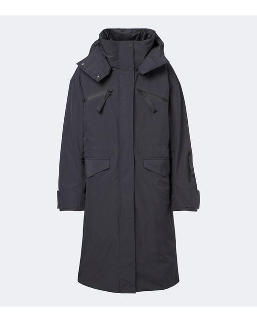 Adidas By Stella McCartney Blue Hooded Parka