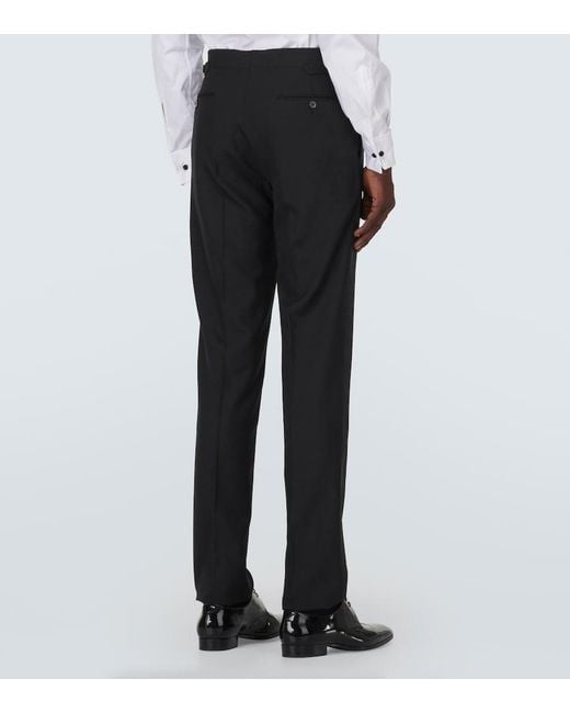 Polo Ralph Lauren Black Tailored Wool Barathea Tuxedo for men