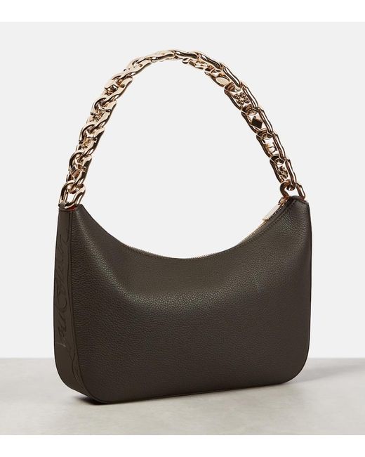 Christian Louboutin Gray Loubila Chain Large Shoulder Bag