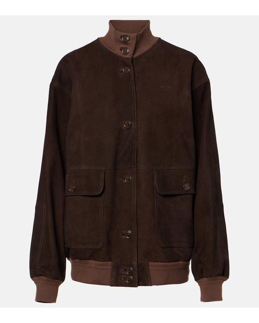 Prada Brown Suede Jacket