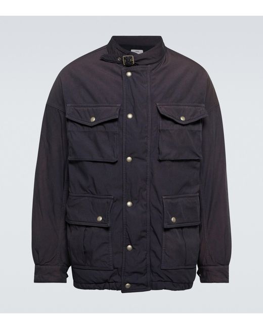 Visvim Blue Alta Down Field Jacket for men