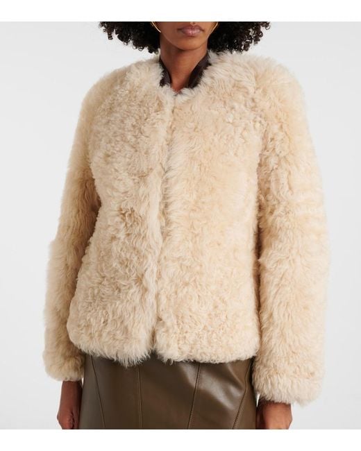 Tom Ford Natural Shearling Jacket