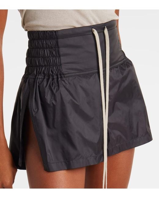 Short A Taille Mi-Haute Rick Owens en coloris Blue