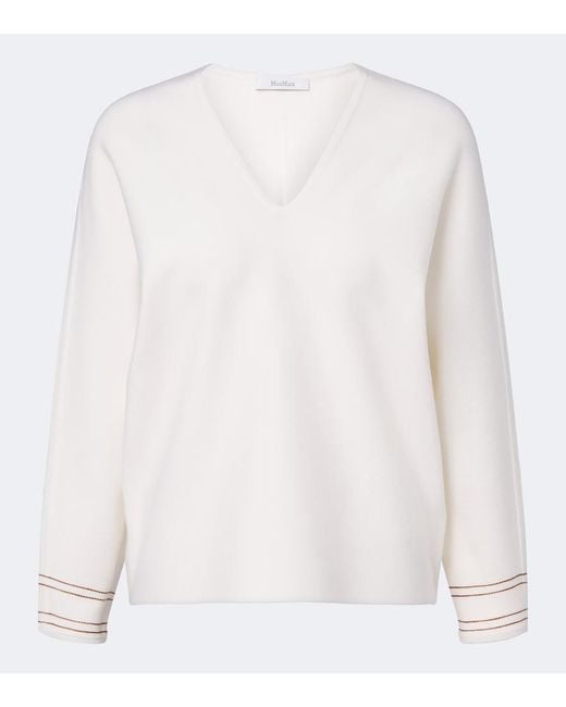 Pullover di Max Mara in White