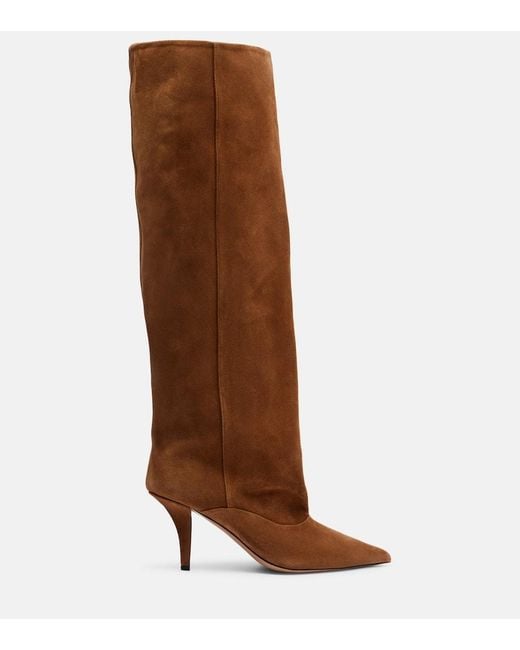 Bottes Ines 75 En Daim Paris Texas en coloris Brown