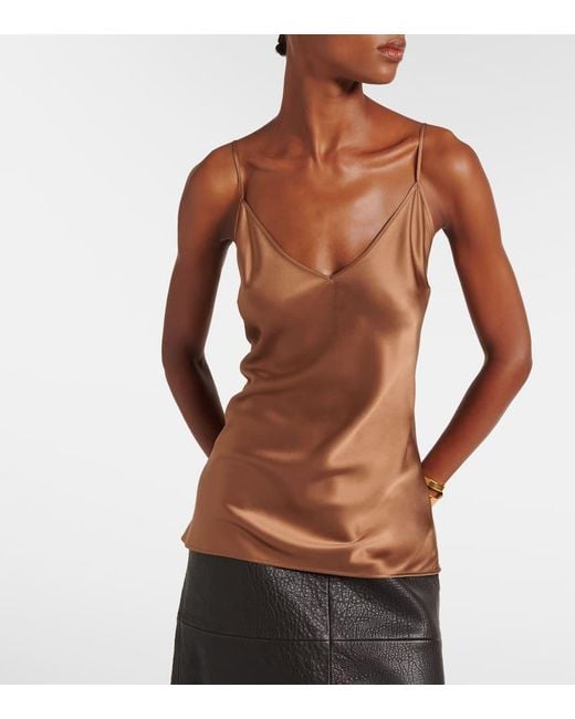 Joseph Brown Clea Silk Satin Camisole