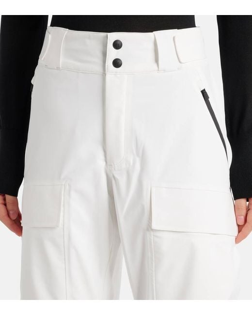 Aztech Mountain White Hayden 3L Shell Ski Pants