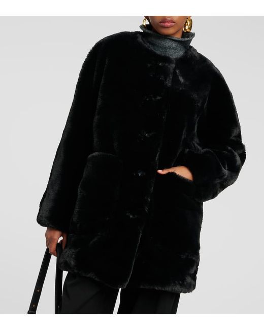 White Label abrigo Penelope Proenza Schouler de color Black