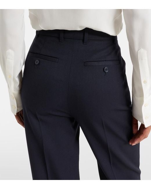 McQueen Blue Straight Pants