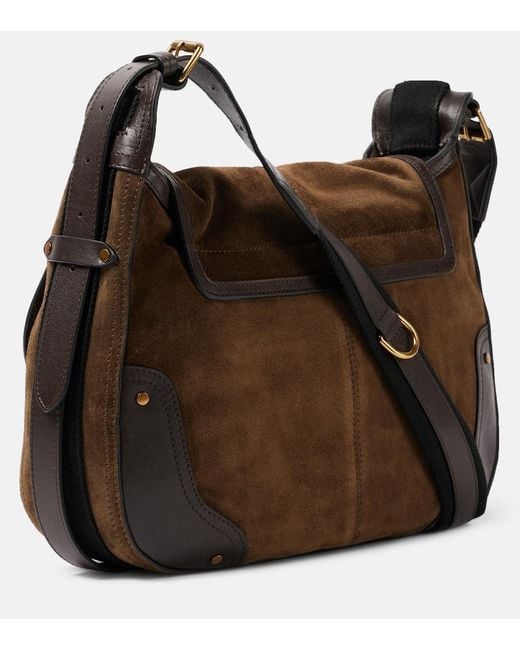 Borsa A Spalla Sierra di Isabel Marant in Brown