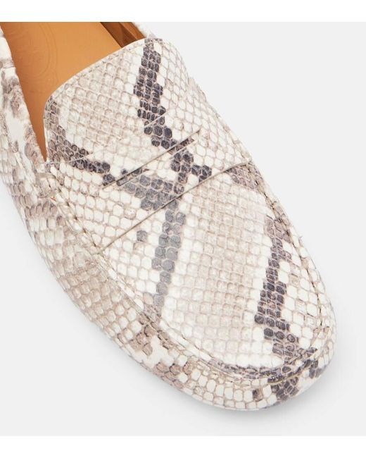 Mocassins Gommino En Cuir Tod's en coloris Brown