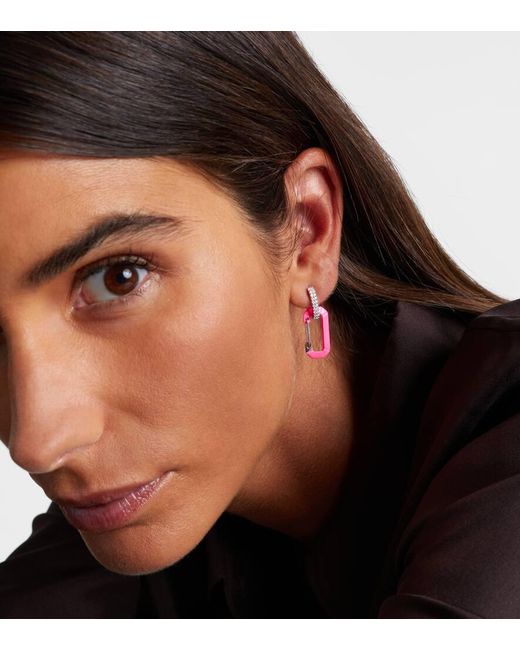 Orecchino Singolo Chiara Small di Eera in Pink