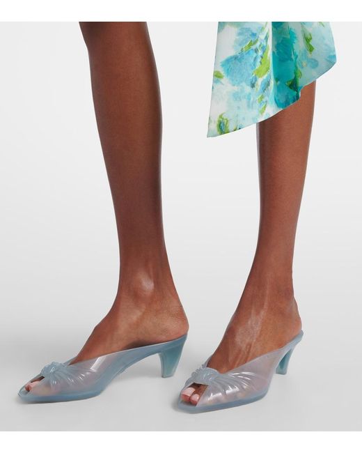 Chloé Blue Jelly Tpu Mules