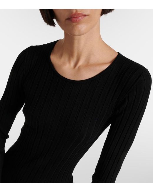 Dolce & Gabbana Black Midi Dress