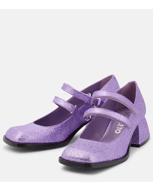 NODALETO Purple Bulla Bacara Pumps