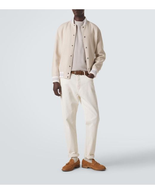 Eleventy Natural Cashmere Sweater for men