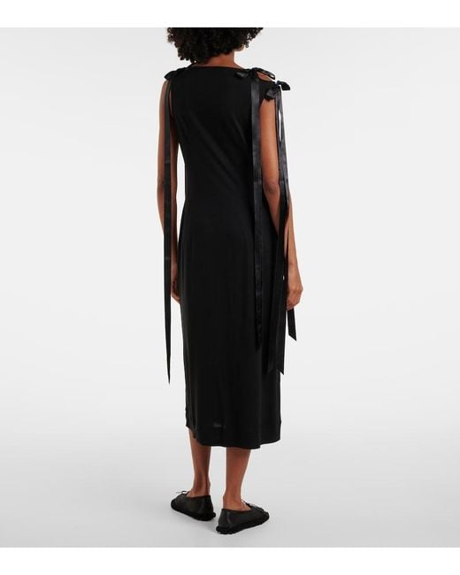 Abito Midi di Simone Rocha in Black
