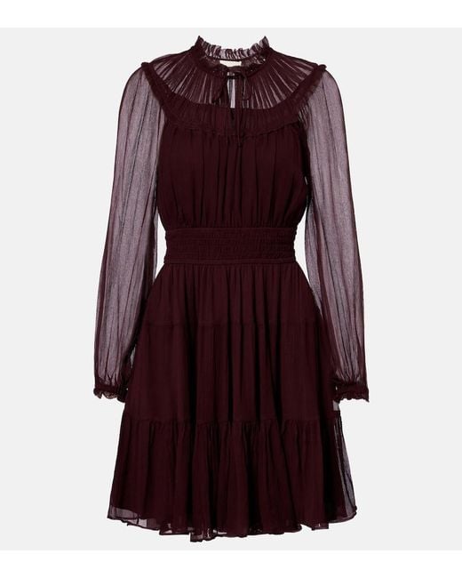 Miniabito Ava di Ulla Johnson in Red