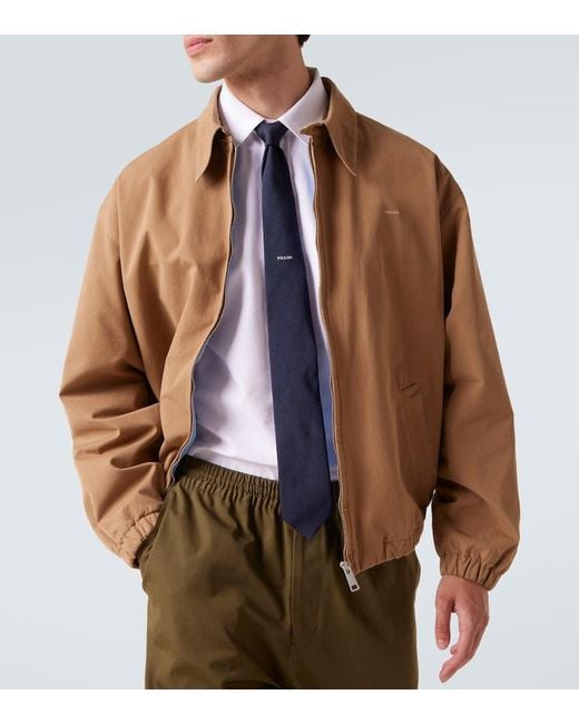 Cravatta di Prada in Blue da Uomo