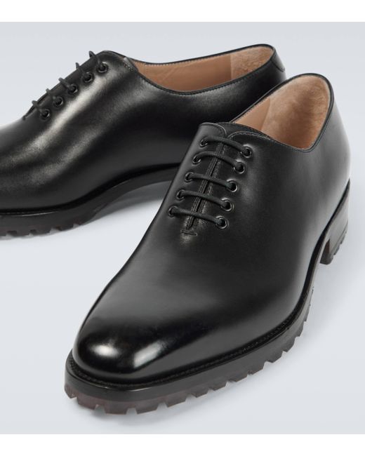 Chaussures Oxford Newley en cuir Manolo Blahnik pour homme en coloris Black