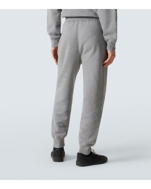 Jil Sander Gray Cotton Jersey Sweatpants for men