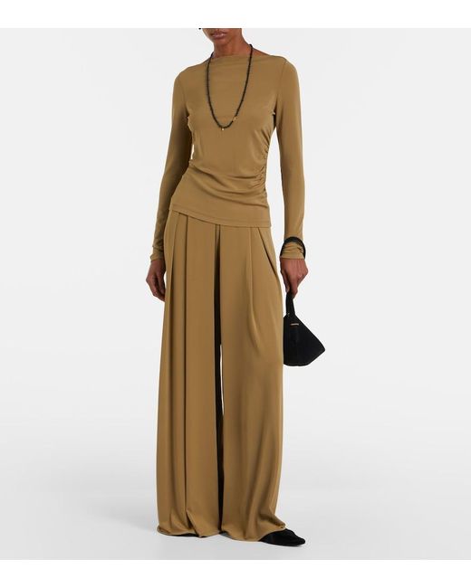 Max Mara Natural Gomma Jersey T-Shirt