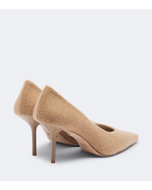 Max Mara Natural Suede-Lined Pumps