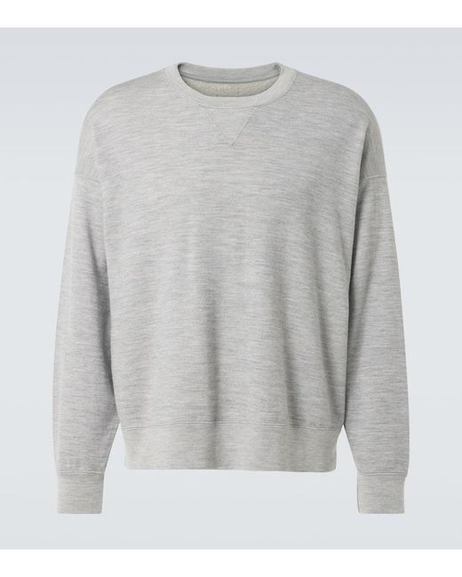 Felpa Jumbo Sb di Visvim in Gray da Uomo