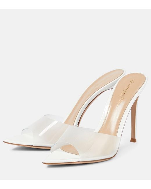 Gianvito Rossi Multicolor Elle 105 Tpu Mules