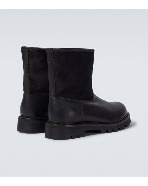Stivaletti Suilven Walk di Loro Piana in Black da Uomo