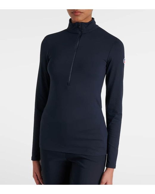 Fusalp Blue Gemini V Half-zip Technical Top
