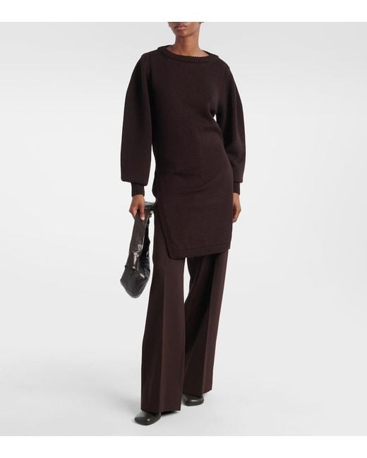 Lemaire Black Wool Sweater