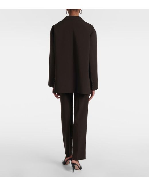 Frankie Shop Brown Bea Oversized Blazer