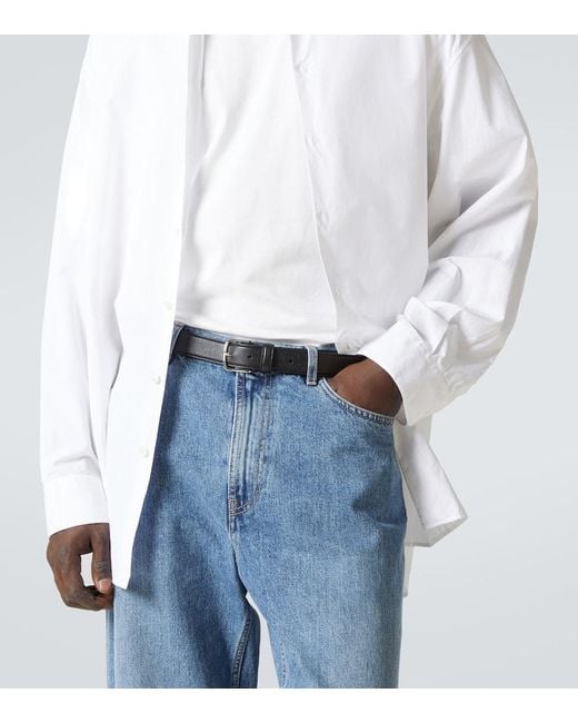 The Row Guertel Classic Aus Leder in Black für Herren