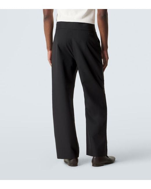 Fear Of God Black Virgin Wool Straight Pants for men