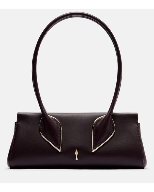 Christian Louboutin Black Venus Small Leather Tote Bag