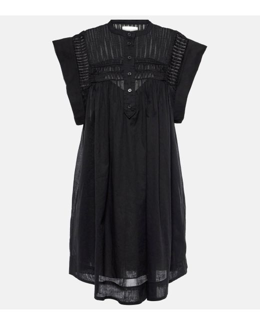 Robe Leazali en coton Isabel Marant en coloris Black