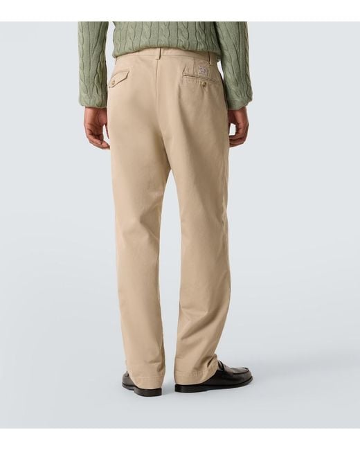 Polo Ralph Lauren Natural High-Rise Cotton Straight Chinos for men
