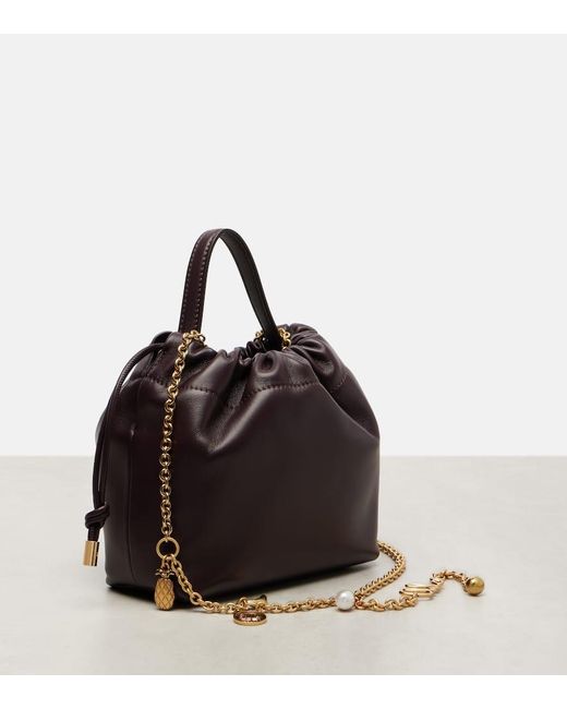 Chloé Black Icons Mini Leather Shoulder Bag