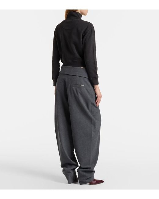 The Attico Gray Cady Balloon Pants