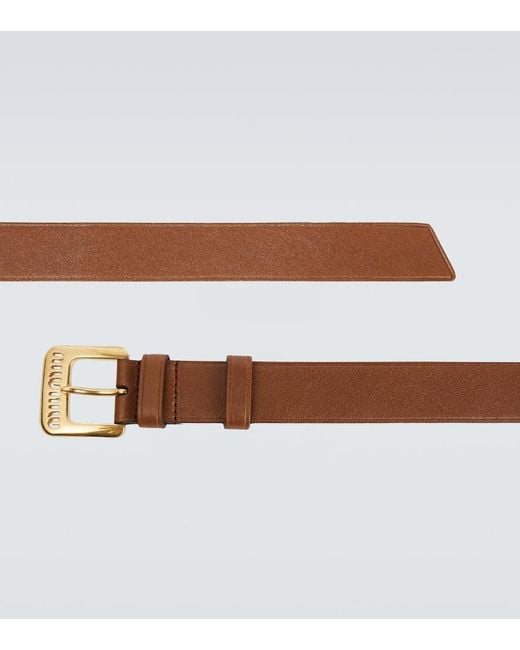 Miu Miu Guertel Aus Leder in Brown für Herren