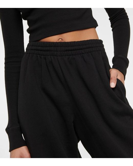 Wardrobe NYC Black X Hailey Bieber Hb Cotton Fleece Sweatpants