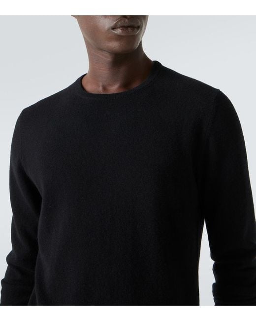 Jersey De Cachemir Allude de hombre de color Black