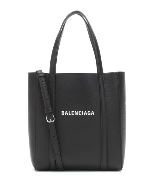 Balenciaga Everyday Xxs Leather Tote in Black | Lyst