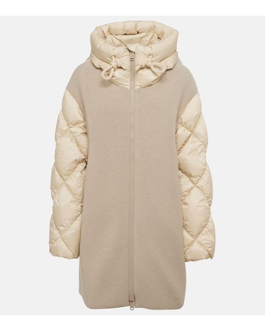Goldbergh Natural Chou Quilted Down Jacket