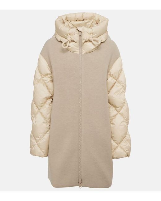 Goldbergh Natural Chou Quilted Down Jacket